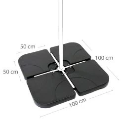 Base Para Sombrilla Aktive 50 X 7,5 X 50 Cm Plástico -Tienda de muebles de jardín 004db913d84faae3c863d0b27b5d5bdf184cff81 380be20951cd4299b091b7a3bc06b507