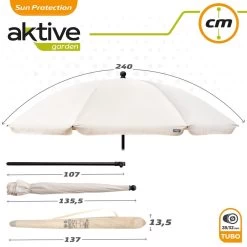 Sombrilla De Jardín Con Filtro Solar 240 Cm Color Beige Aktive Garden 15 Sombrilla De Jardín Con Filtro Solar 240 Cm Color Beige Aktive Garden -Tienda de muebles de jardín 008089326e4b8b5599c8adcdecbc3d381230c434 e4ddb5c6a5b54fd09cc77e8a70a6ce97