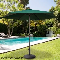Parasol Hexagonal 250 Cm Color Verde Mástil Aluminio Aktive Garden -Tienda de muebles de jardín 0127218491426fac2244b948495dd7560f2af76a b8c5bc413244434eb57a3601c87587a4