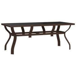 Juego De Comedor De Jardín 7 Piezas Marrón Y Negro VidaXL -Tienda de muebles de jardín 01c0c4d4eb5dc05c28d97bbd8457bda55f4cac2a 75a93a9b2b374c11b1eafc20780d0979
