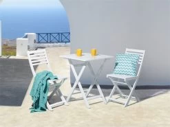 Conjunto De Balcón Blanco FIJI