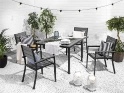 Mesa De Jardín Gris 95x95 Cm PRATO -Tienda de muebles de jardín 025d8bb7a480e3e84e8eb0d9984759a4a137c43f 876a1bf1573844e186af6bc7f96d9273