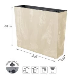 Prosperplast Maceta Urbi Case Beton Effect , Con Depósito, Dimensiones (Mm) 580X180X498, Color Crema -Tienda de muebles de jardín 03a1da4598eed79c4b4748a06a31836985218201 62ff75f7bee24f7f9b7b165c3eab6f8b