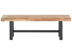Conjunto De Jardín En Madera De Acacia Marrón/negro SCANIA -Tienda de muebles de jardín 03f716d1dd5f42a4970f5ce069e97af37473f2ea 6d457e83081d4851a4e59516353705fc