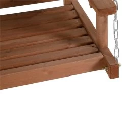 Outsunny Banco Columpio De Jardín De Madera Con Dosel Verde 160x120x165 Cm Carga 227 Kg Balancín Para Patio Jardín Terraza Exterior Protección Solar Marrón -Tienda de muebles de jardín 043516791b355a9ec8012d88343b511f3f520e9e f62b47310d9e4504a3b8ea1f038c0106