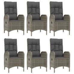 Set Comedor Jardín 7 Pzas Y Cojines Ratán Sintético Negro Gris VidaXL -Tienda de muebles de jardín 06d230bbf80ac27983c8c485c4288047f221f394 562d7ef853264872b1434fe4d7b2fbc2