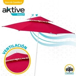 Sombrilla Octogonal 280 Cm Doble Techo Y Protección UV35 +Aktive Beach 13 Sombrilla Octogonal 280 Cm Doble Techo Y Protección UV35 +Aktive Beach -Tienda de muebles de jardín 06df60fc1afde44f8f9f5653a7248c9698493e56 c136c6c443924e8e8d05114472e9c5e7