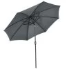 Outsunny Sombrilla De Jardín Ø300x240 Cm Parasol De Terraza Con Manivela Techo Inclinable Y 8 Varillas De Metal Para Patio Balcón Exterior Gris -Tienda de muebles de jardín 06e4cafe9b00970c9838dd9a82fc57f4f8ac9034 d8f05fe768964d8f878d0ba2fbbc1fa2