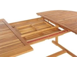 Mesa De Jardín Extensible De Madera De Acacia Clara 160/220 X 100 Cm MAUI -Tienda de muebles de jardín 0765514bf29600657b7a2dde94bcdcb986e40306 6bcfc00dfeb74beda1287b163212596e 1