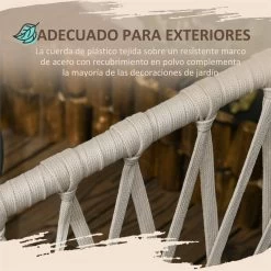 Outsunny Conjunto De Muebles De Jardín 3 Piezas Juego De Muebles De Terraza Incluye Mesa Con Encimera De Vidrio Templado Y 2 Sillones Con Cojines Reposabrazos De Cuerda Polipropileno Gris -Tienda de muebles de jardín 07e264bfc2fd6dcd2b1adc5a05f1e29fb58106c6 127756c51c9e4258be61eba76752b30a