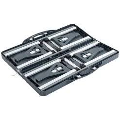 Outsunny Mesa Maleta De Camping Plegable Portátil 4 Asientos Y Agujero Sombrilla Estructura Aluminio Playa Picnic 136x84,5x66 Cm (Gris) -Tienda de muebles de jardín 099e70bb8f265fe809f23f1631e6e757d8b63253 eac08cd1c2544916b0f81a67af91fea6