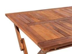 Mesa De Jardín De Madera De Acacia Oscura 140 X 75 Cm CENTO -Tienda de muebles de jardín 0ad64015ac086b2cb44cd20756fe933c8ef07664 23de04a558b34a97bf17e5c76474c350 1