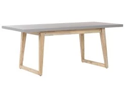 Conjunto De Jardín Mesa Y 2 Bancos De Cemento Reforzado Gris/madera Clara ORIA -Tienda de muebles de jardín 0c975b23f6e6c1206036738c0e4d994f43080446 399cc49117df49508f6bd8643c005229