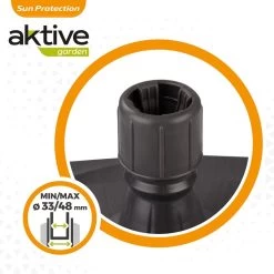 Base Para Sombrilla Cuadrada Antracita 33-48 Mm Aktive -Tienda de muebles de jardín 0d4d95db5681195ad8c1049050d78b032649879f 0e71f7ff95c844d3898487502a04cc98