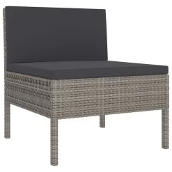 Set De Muebles De Jardín 14 Pzas Y Cojines Ratán Sintético Gris VidaXL -Tienda de muebles de jardín 0fa27efe9e078e24ab521c5e09a7ea06644bd666 25cba0f54f9d4ac7b06f1d1e78a5ee86