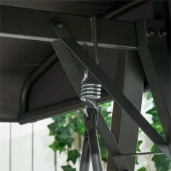 Outsunny Columpio De Jardín De 3 Plazas Silla Balancín Con Toldo Inclinable Cojín Extraíble Y Marco De Acero Para Terraza Piscina Patio Carga 360 Kg 210x128x184 Cm Gris Oscuro -Tienda de muebles de jardín 1000b13b09582d71f54065d21a95f3e7819e6ef3 5a5b0c0f92024e428e1447bcbfbea01c