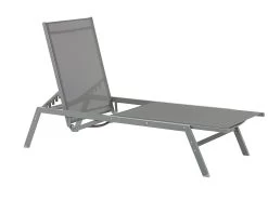 Tumbona De Metal/textil Trenzado Gris VERNAZZA -Tienda de muebles de jardín 10c353d6bd2b1f4d46dd0aca286762ad50e54b40 859d0836842a406288a5dbdcb9c6f00d