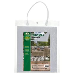 Toldo Poliéster Triangular Aktive Garden Color Blanco -Tienda de muebles de jardín 10dd9a4f3d6721fcf042a27c379b891b0c9bcebb a4fa4053ed0e4bb2885a43cdb64931b0
