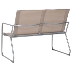 Juego De Muebles De Jardín 4 Piezas Tela Y Acero Taupe VidaXL -Tienda de muebles de jardín 10def6e13512044fc530b9548ebc09c883b09988 b8dedeae67b44f2798a3a1e1edb2052c