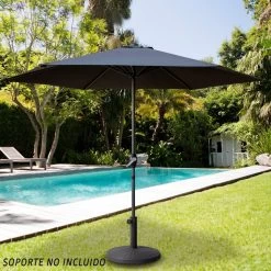 Parasol Hexagonal 250 Cm Color Antracita Mástil Aluminio Aktive Garden -Tienda de muebles de jardín 12bb9dfe90ede4792d985ada633fb18fce7277c3 c1f3257156064ced91cf5b373d77d959