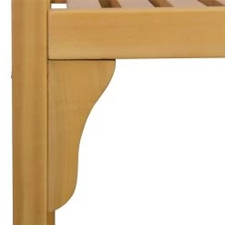 Outsunny Banco De Jardín Plegable De Madera Banco De 2 Plazas Exterior 120,5x55,5x90,2 Cm Con Asiento De Listones Y Reposabrazos Para Terraza Balcón Patio Natural -Tienda de muebles de jardín 13b07f5386027ade00d2ed8ea92102a707133e4a 72285a98cc13427d855a85fbd2b2f4eb