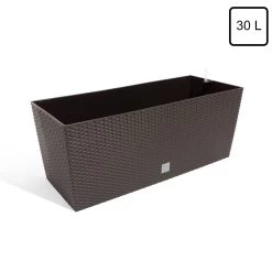 Prosperplast Jardinera Rato 30 Litros Con Riego En Color Chocolate 60 X 25 X 24 Cm -Tienda de muebles de jardín 13b5ad450dd50d16404e42ee77b9bbf44fd43b15 fdcc6d6c024d4620965314c3a506bb67