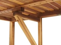 Mesa De Jardín De Madera De Acacia Clara 60 X 40 Cm UDINE -Tienda de muebles de jardín 15b69d8c97e0e5c9010a8a40b7860a190daf5800 3fa8f7ed932b46e3aca7584a2f9e673d