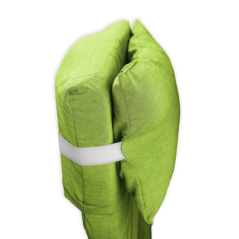 Colchón Para Tumbona Con Cojín 180x60x6 Cm Pistacho Acomoda Textil. 4 Colchón Para Tumbona Con Cojín 180x60x6 Cm Pistacho Acomoda Textil. - Imagen 2