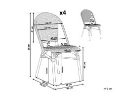 Conjunto De 4 Sillas De Jardín Negro/blanco RIFREDDO 16 Conjunto De 4 Sillas De Jardín Negro/blanco RIFREDDO -Tienda de muebles de jardín 16af50d4a7f500843212800b6debf0e361d82366 3dbc37fcb5f34f72aabe8e47c964d5d4