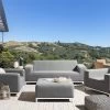 Conjunto De Jardín 5 Plazas De Poliéster Gris/blanco ROVIGO -Tienda de muebles de jardín 17762bafbe3f07804d2fa24ee12c382a5f56fd82 4cc6de72a15445d999456a9992f78edd