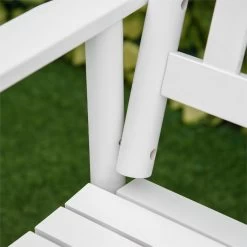 Outsunny Banco Mecedora De Jardín De 2 Plazas Banco Balancín De Madera Con Reposabrazos Y Respaldo De Listones Para Terraza Exterior Carga 250 Kg 125x68,5x102 Cm Blanco -Tienda de muebles de jardín 17c2e82c509557b3de2734c60734e7b56fcd7c52 e595d597260e45439f8eef3f20eff670