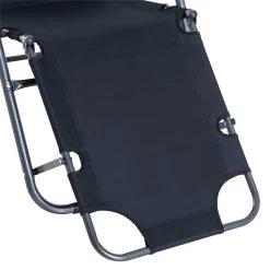 Outsunny Tumbona Reclinable Y Plegable Con Respaldo Ajustable Reposabrazos Almohada Y Reposapiés Para Jardín Balcón Carga 136 Kg 135x60x89 Cm Negro -Tienda de muebles de jardín 19bf48faef31126e4d5991a3f106151ba14a45e0 bc486cc85aec4f80b6642354f7750009