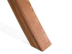 Columpio De Madera De Alerce Oscura/beige Crema APRILIA -Tienda de muebles de jardín 1a189bac15da3dc5ebe442eed9b7a09bdbd9ddf7 ab5fdaee73b24f9fbdbbb66973a0838d