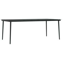 Juego De Comedor Para Jardín 9 Piezas Negro VidaXL -Tienda de muebles de jardín 1a326b407255467c8fb13142d0d5671721d4d56e d9e9c33e95d5460b93892e8a251ec7c1