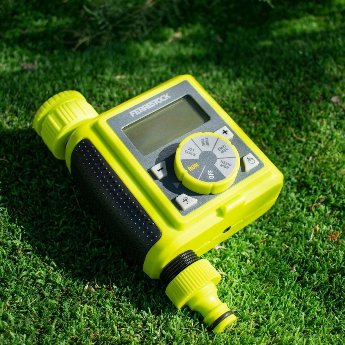 Programador Ferrestock Digital Amarillo 4 Programador Ferrestock Digital Amarillo - Imagen 2