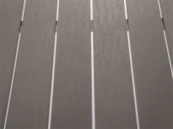 Mesa De Comedor De Metal Gris/plateado 180 X 90 Cm VERNIO -Tienda de muebles de jardín 1c3ce4c885908ffcde787d90e2c0ab1c2909bfdb 28fe3b7ace7142448df4a2ef0eb1d747