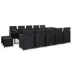 Set Comedor De Jardín 15 Piezas Y Cojines Ratán Sintético Negro VidaXL 10 Set Comedor De Jardín 15 Piezas Y Cojines Ratán Sintético Negro VidaXL -Tienda de muebles de jardín 1e271dc35bed1e6fdac0309158d64dd273366f07 6fa1dc3425c7455cabddda2c0f3be85f