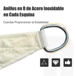 Outsunny Toldo Vela 4x4x4m Triangulo Color Crema Sombrilla Parasol Terraza Jardin Camping 14 Outsunny Toldo Vela 4x4x4m Triangulo Color Crema Sombrilla Parasol Terraza Jardin Camping -Tienda de muebles de jardín 1e9436a3ff1a40f9f07f846575d5e7e2453cc2f2 6c919045f24d46069590fe2f9b0a3320