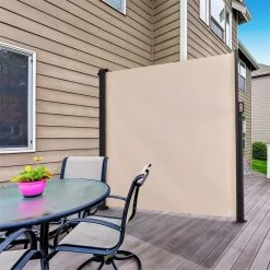 Outsunny Toldo Lateral Retráctil Exterior 350x180cm Pantalla De Privacidad Contra Sol Viento Visión Para Jardín Patio Balcón Tejado Hecho De Aluminio Poliéster Montar Utilizar Fácil Beige 12 Outsunny Toldo Lateral Retráctil Exterior 350x180cm Pantalla De Privacidad Contra Sol Viento Visión Para Jardín Patio Balcón Tejado Hecho De Aluminio Poliéster Montar Utilizar Fácil Beige -Tienda de muebles de jardín 1fd75be0fedb89dbccb38adff42d628dd42d5bf7 4fe3b10af9464e9da666d204e8b34cc9