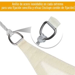 Outsunny - Toldo Vela Triangulo (varios Tamaños Y Colores), Tamaño 4x4x4m, Color Beige -Tienda de muebles de jardín 209b0399dd0eed1f8cc41cd866a31e9a959e3897 d41f28ea97c64da48b642f008d19c1d2