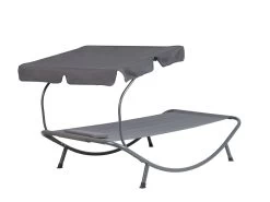 Tumbona De Jardín Metal Gris Con Techo Ajustable TERNO -Tienda de muebles de jardín 20d39ba58cacf9b8589e503d3cadb094882775a8 5ed317579acc4370a7a3ae9dfa5f1e48