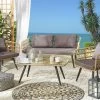 Conjunto De Jardín De Ratán Natural 4 Plazas FOBELLO -Tienda de muebles de jardín 210b006a7c7075e2dce6a1acbaec05390331d806 a45ffd1585ce4ae2bba59270b67e1ed0
