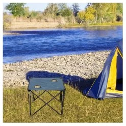 Acomoda Textil - Mesa Camping De Metal Plegable, Antideslizante, Resistente, Cómoda ,Ligera Y Portátil. Mesa De Acampada Para Exterior Adaptable Con Portavasos, Moderna, Duradera Y Multiusos. -Tienda de muebles de jardín 21925ad321f2d0434c0bc43703d9698ab6b44f55 9715d86b6e154dd789c220fb357b0e83