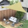 Outsunny Toldo Vela Rectángulo 4x6m Vela De Sombra Para Terraza Jardín Camping Resistente Al Agua Protección UV Poliéster Color Arena -Tienda de muebles de jardín 21ef9931672cae5f47d4fd98c0f697b81afcd52e b5a3392c75ed4ee69c4bb6cd7e0941df