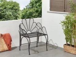 Silla De Jardín De Metal Negro LIGURIA -Tienda de muebles de jardín 2256e5b7c27c91f698c47612139547ee96532e6e d1498f43a16746d684dc2ab35fca859f