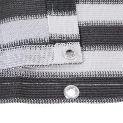 Outsunny 2 Pantallas De Privacidad Para Balcones O Terraza Revestimiento HDPE Para Exteriores Tela Protectora Para Balcón Patio Con Cuerdas 500x90 Cm Gris Y Negro -Tienda de muebles de jardín 22a349379348b1cb133c507f3a21a532acdea6fe bbdb1d2aa8c142c0bb7beaa39747a5c6