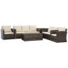 Outsunny Conjunto De Muebles De Jardín De Ratán 6 Piezas Sofá Doble Sofá De 3 Plazas 2 Sillones Individuales 2 Mesas Auxiliares Con Almacenamiento Y Cojines Acolchados Marrón Y Crema -Tienda de muebles de jardín 22f966774d4d092fe20c59dd77e4c4316009fb72 7744734d26a44b398fe6a27b4e14ea76