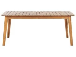 Mesa De Comedor De Madera De Acacia Clara 180 X 90 Cm FORNELLI -Tienda de muebles de jardín 235ce02b82492c373f7ac8f14e1474b50872e9d8 2a5651193de84422b3030e3f9e6c0ae6
