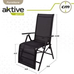 Tumbona Plegable Aluminio De Jardín Aktive -Tienda de muebles de jardín 25a6b0a6901254554711c7a2809041b20cf18447 cb49c96fb2fc4a7982162344a69d8274