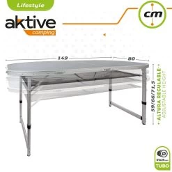 Mesa Plegable Altura Regulable Para Camping Con Malla Aktive -Tienda de muebles de jardín 25f1471f7330db2607cb71c552db426e174b206e 4ae109467db64fee8428a03d3b8f004f